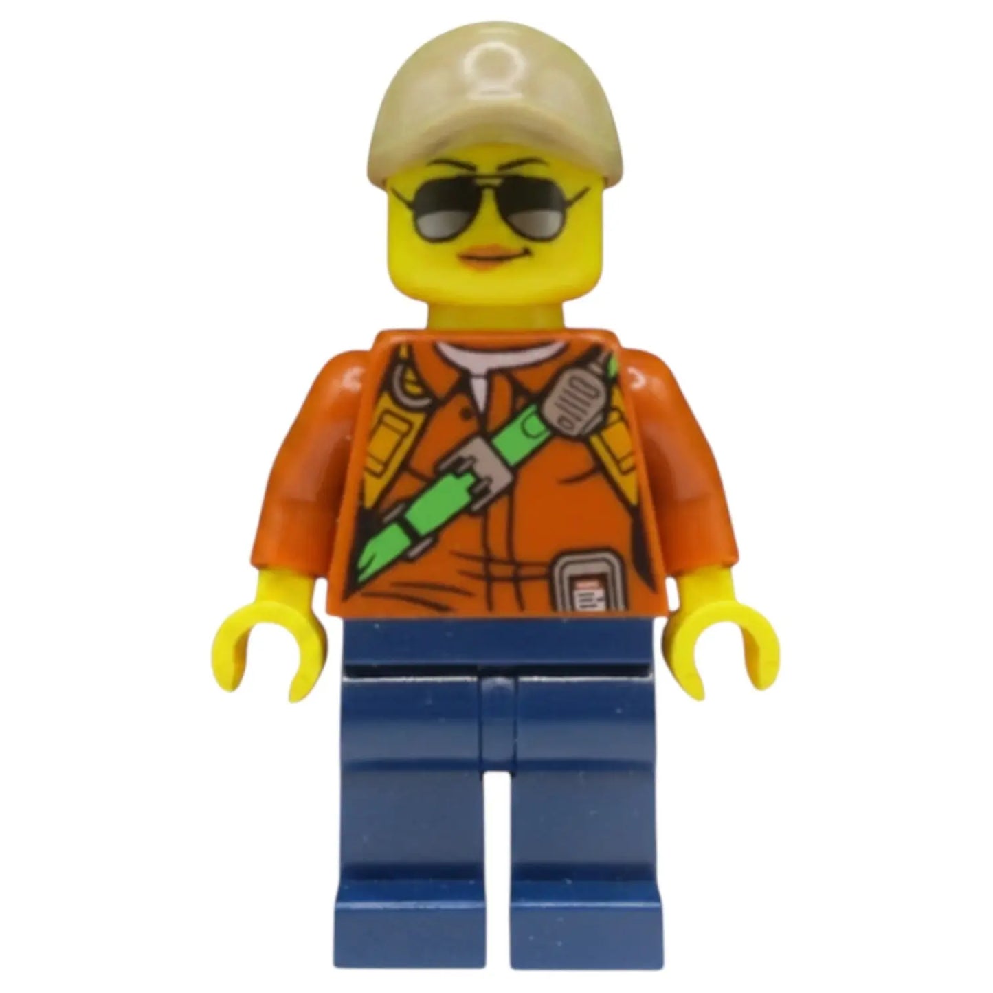 LEGO City Minifigur Dschungelforscherin - cty0808 Spiele Pirat