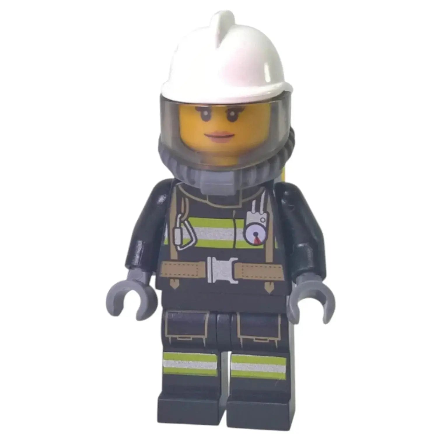 LEGO City Minifigur Feuerwehr Weiblich mit Atemschutzmaske - cty0638 Spiele Pirat