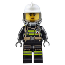 LEGO City Minifigur Feuerwehr Weiblich mit Atemschutzmaske - cty0638 Spiele Pirat