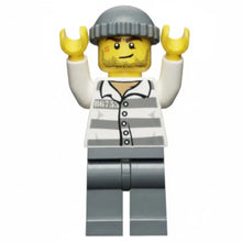 LEGO City Minifigur Gefängnisinsasse 86753 - cty0457 Spiele Pirat