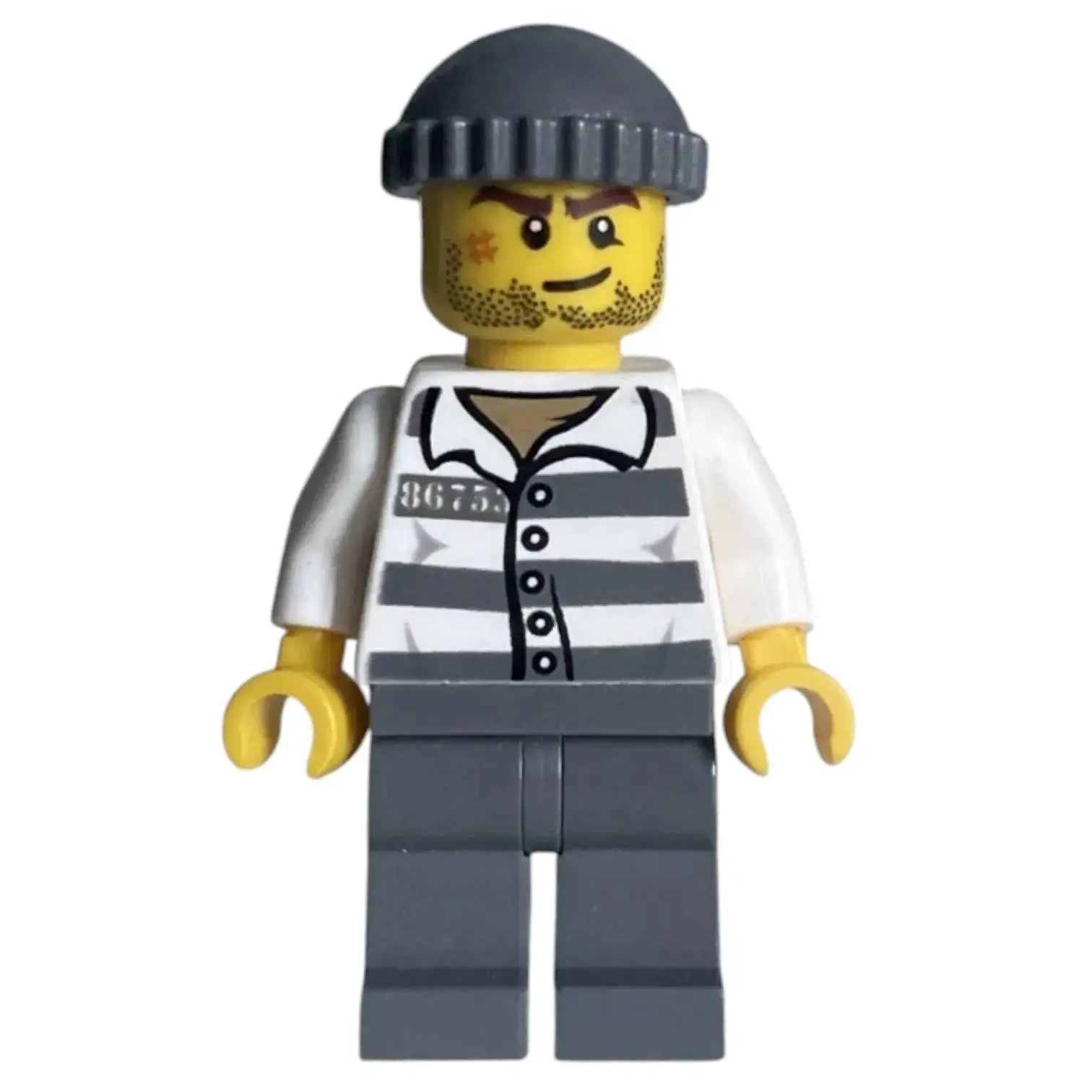 LEGO City Minifigur Gefängnisinsasse 86753 - cty0457 Spiele Pirat