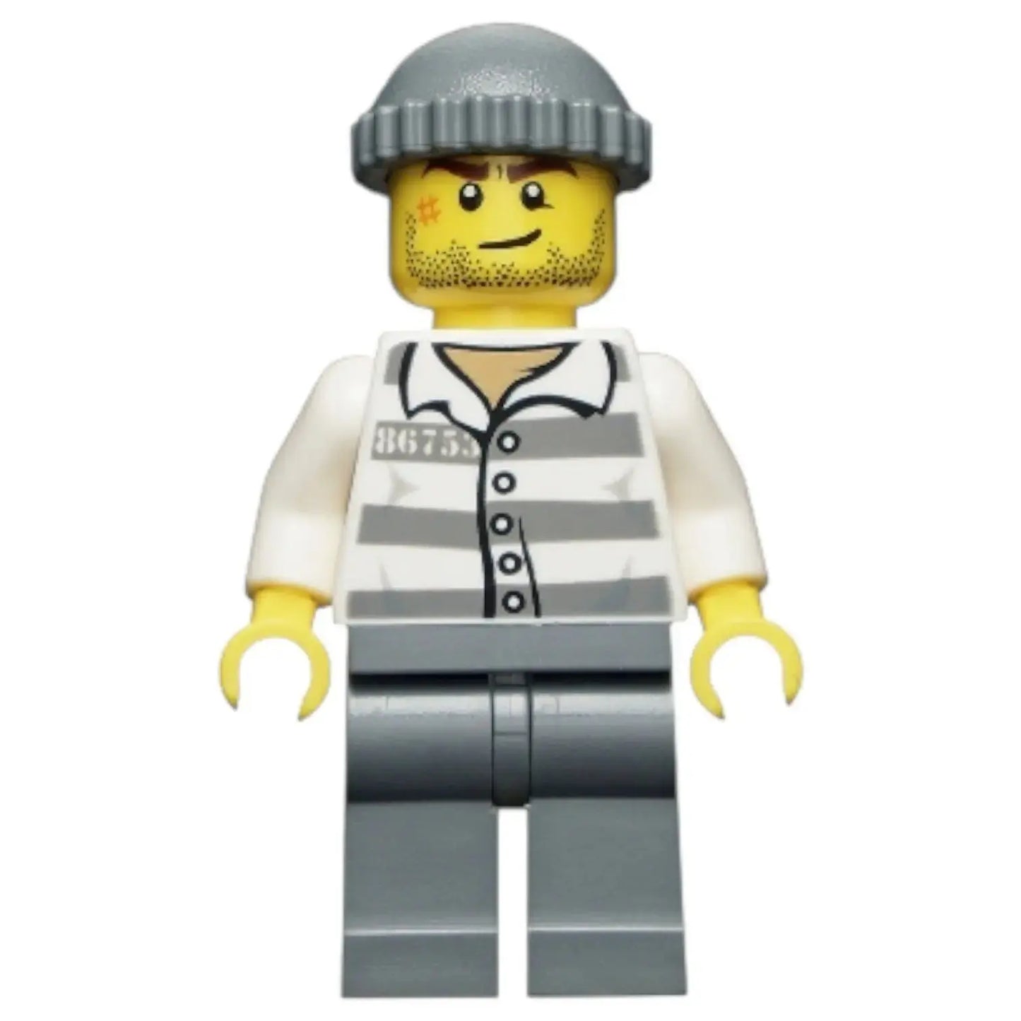 LEGO City Minifigur Gefängnisinsasse 86753 - cty0457 Spiele Pirat