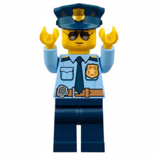 LEGO City Minifigur Polizei Officer Männlich - cty0778 Spiele Pirat