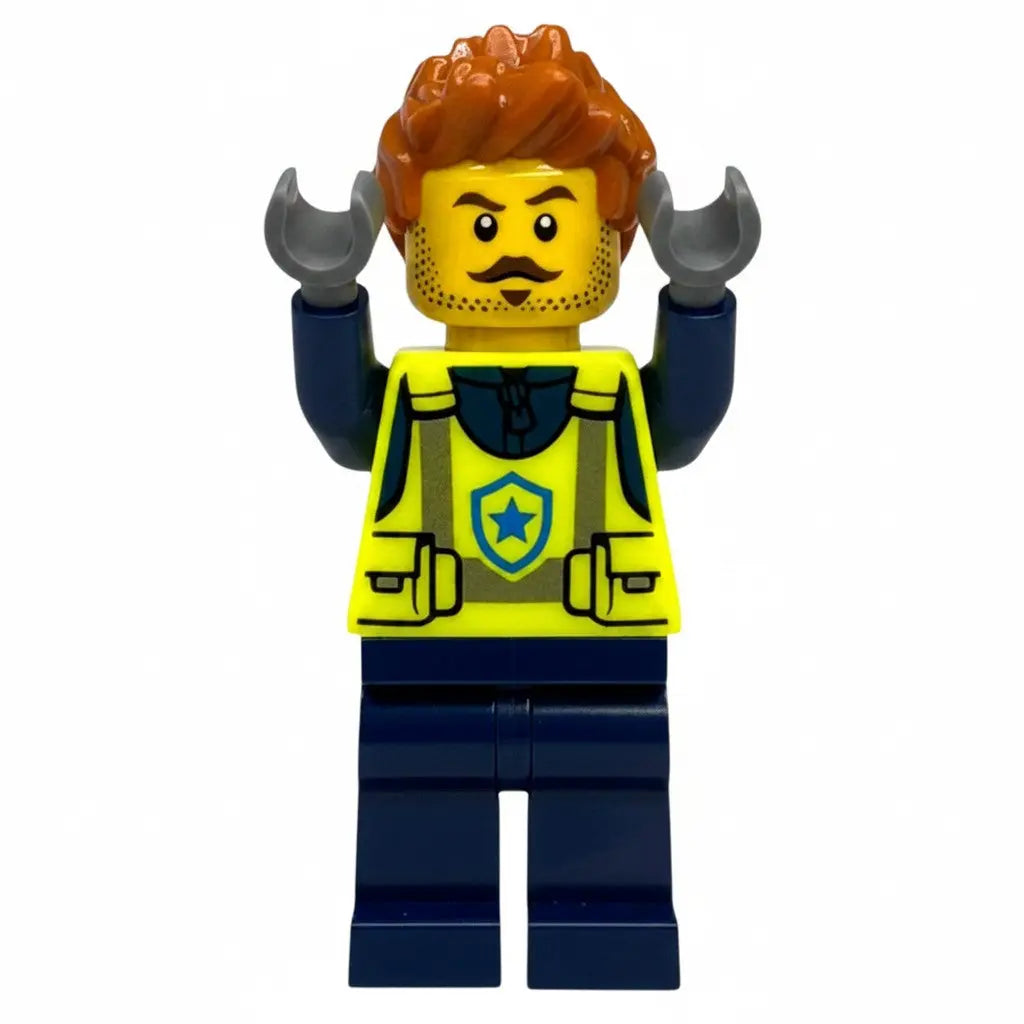 LEGO City Minifigur Polizei Officer Männlich - cty1889 Spiele Pirat
