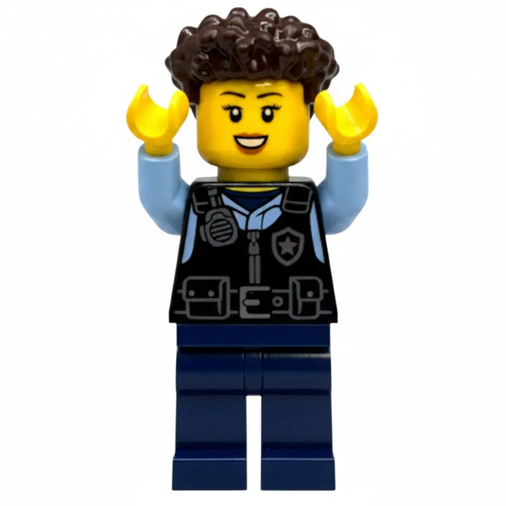 LEGO City Minifigur Polizei Officer Weiblich - cty1887 Spiele Pirat