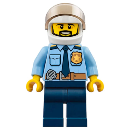 LEGO City Minifigur Stadtpolizist mit Helm - cty0776 Spiele Pirat