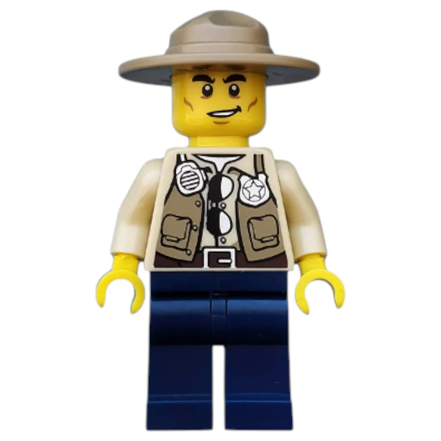 LEGO City Minifigur Sumpfpolizei Ranger - cty0512 Spiele Pirat