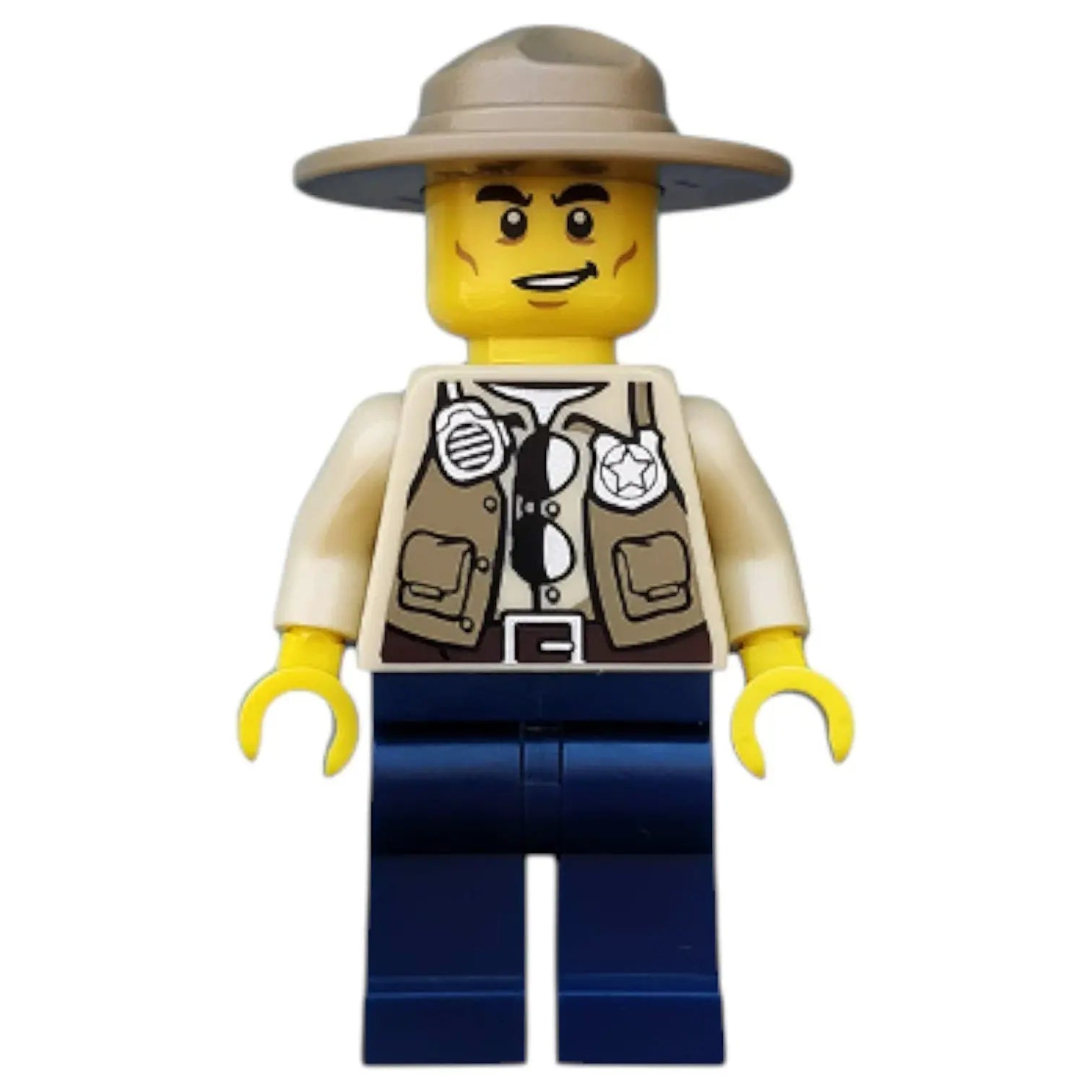 LEGO City Minifigur Sumpfpolizei Ranger - cty0512 Spiele Pirat