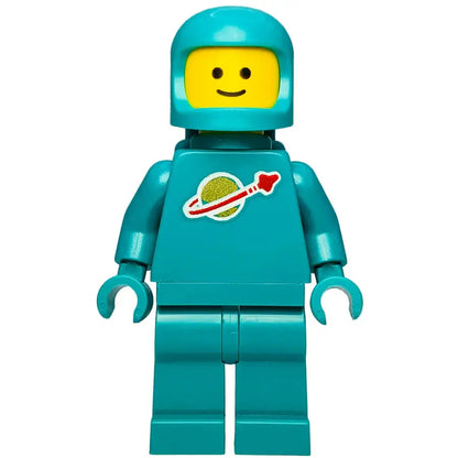 LEGO Classic Space Minifigur Astronaut Dunkel Türkis  - idea227 Spiele Pirat