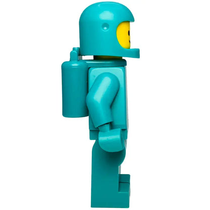 LEGO Classic Space Minifigur Astronaut Dunkel Türkis  - idea227 Spiele Pirat