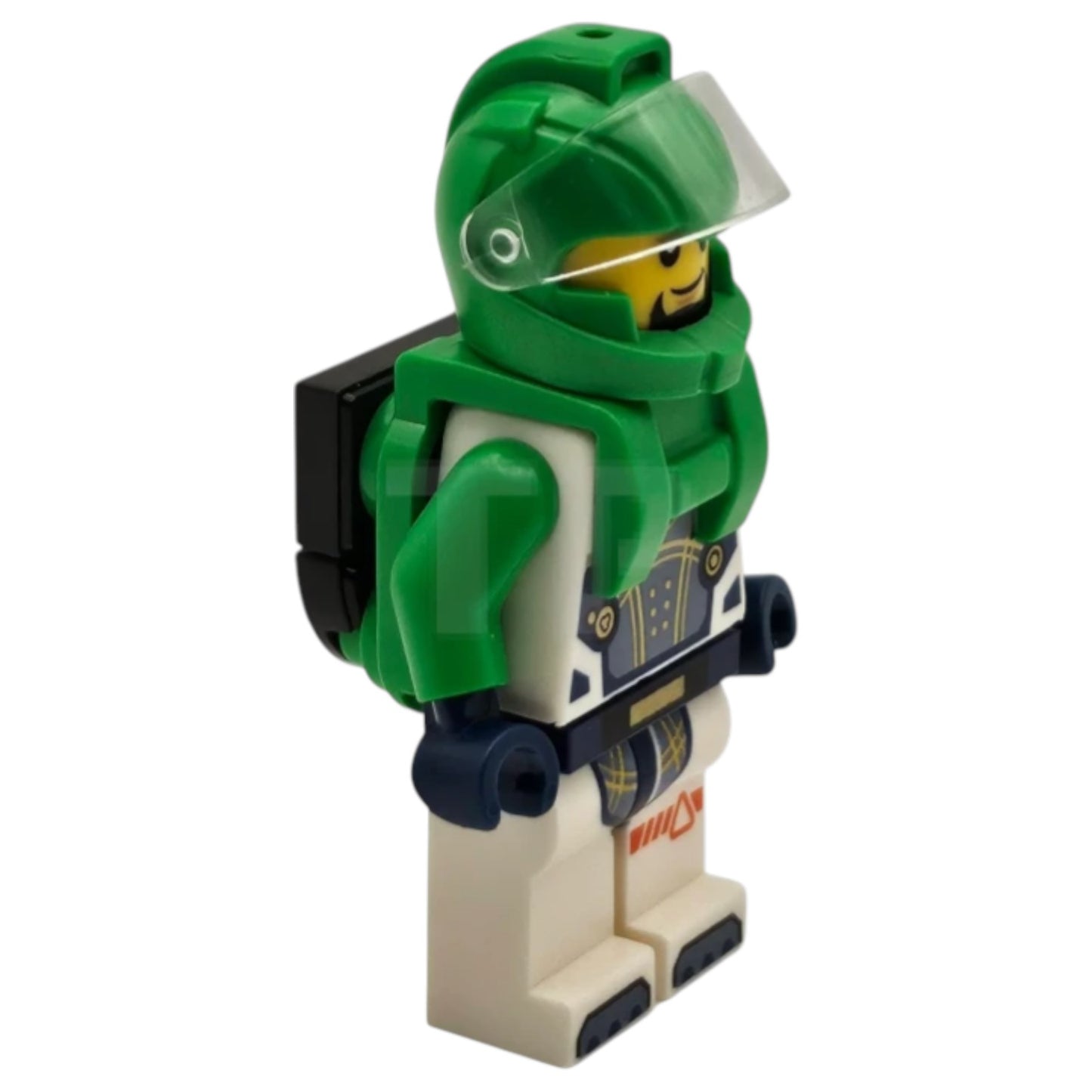 LEGO Classic Space Minifigur Astronaut Grün Mann - cty1706