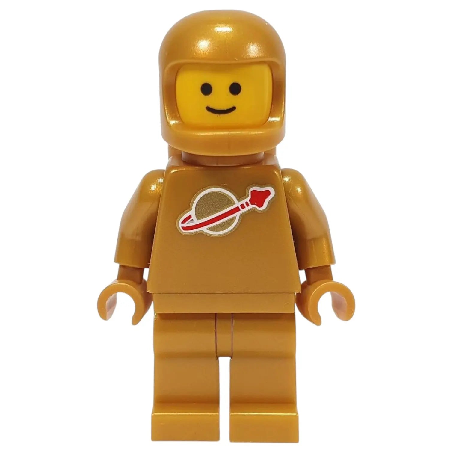 LEGO Classic Space Minifigur Astronaut Pearl Gold - idea230