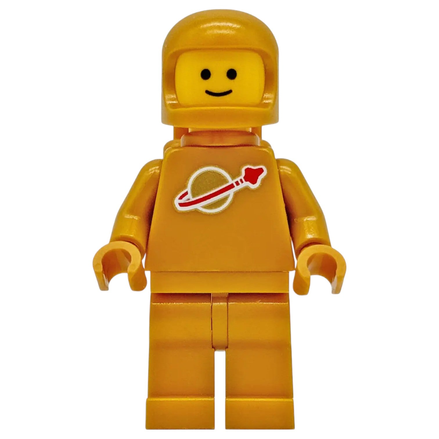 LEGO Classic Space Minifigur Astronaut Pearl Gold - idea230