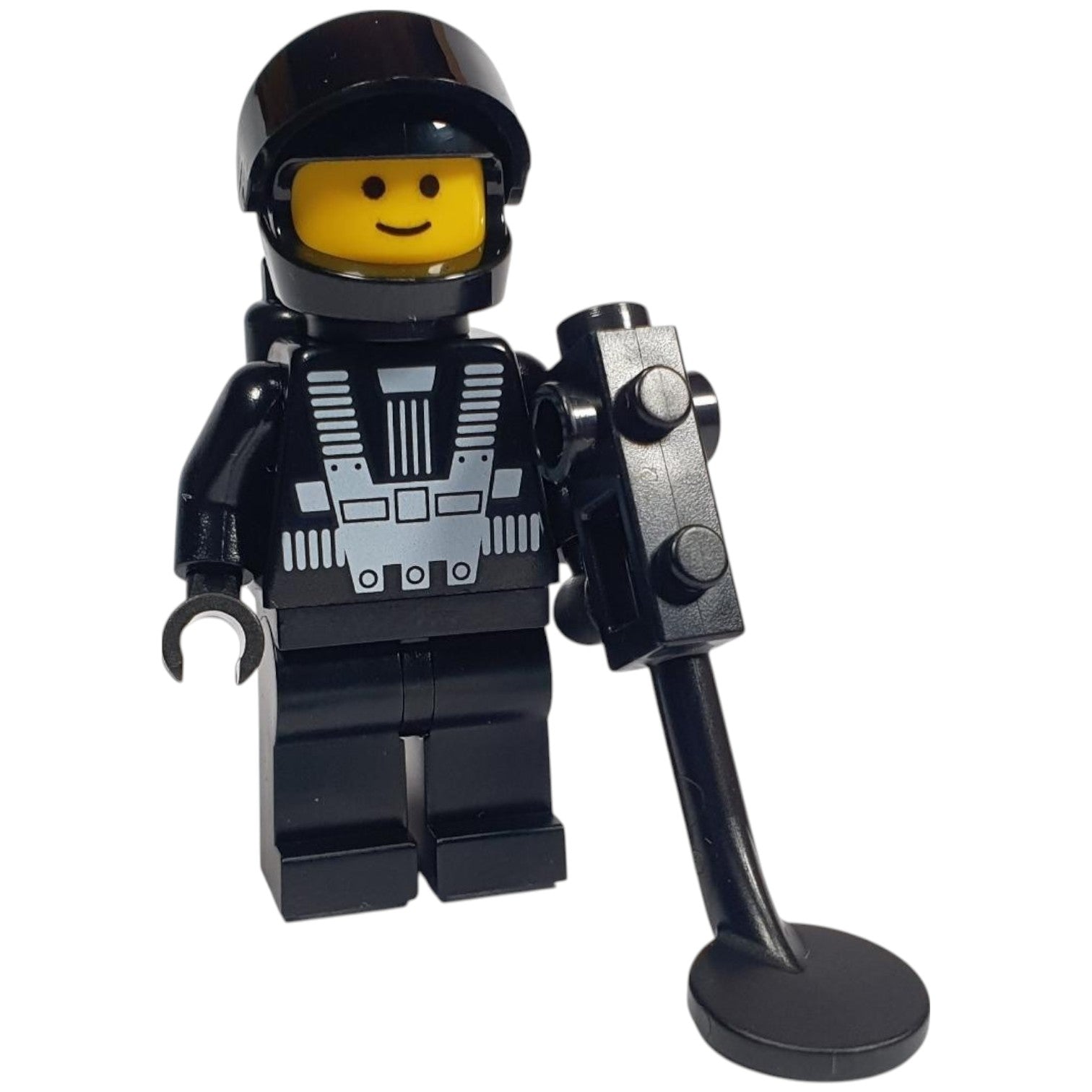 LEGO Classic Space Minifigur Astronaut Schwarz - sp134