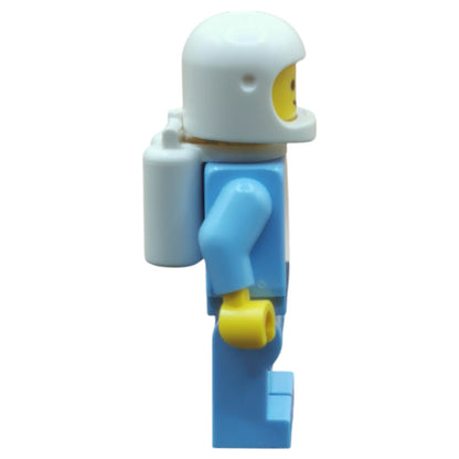 LEGO Classic Space Minifigur Eigenkreation Astronaut Hellblau