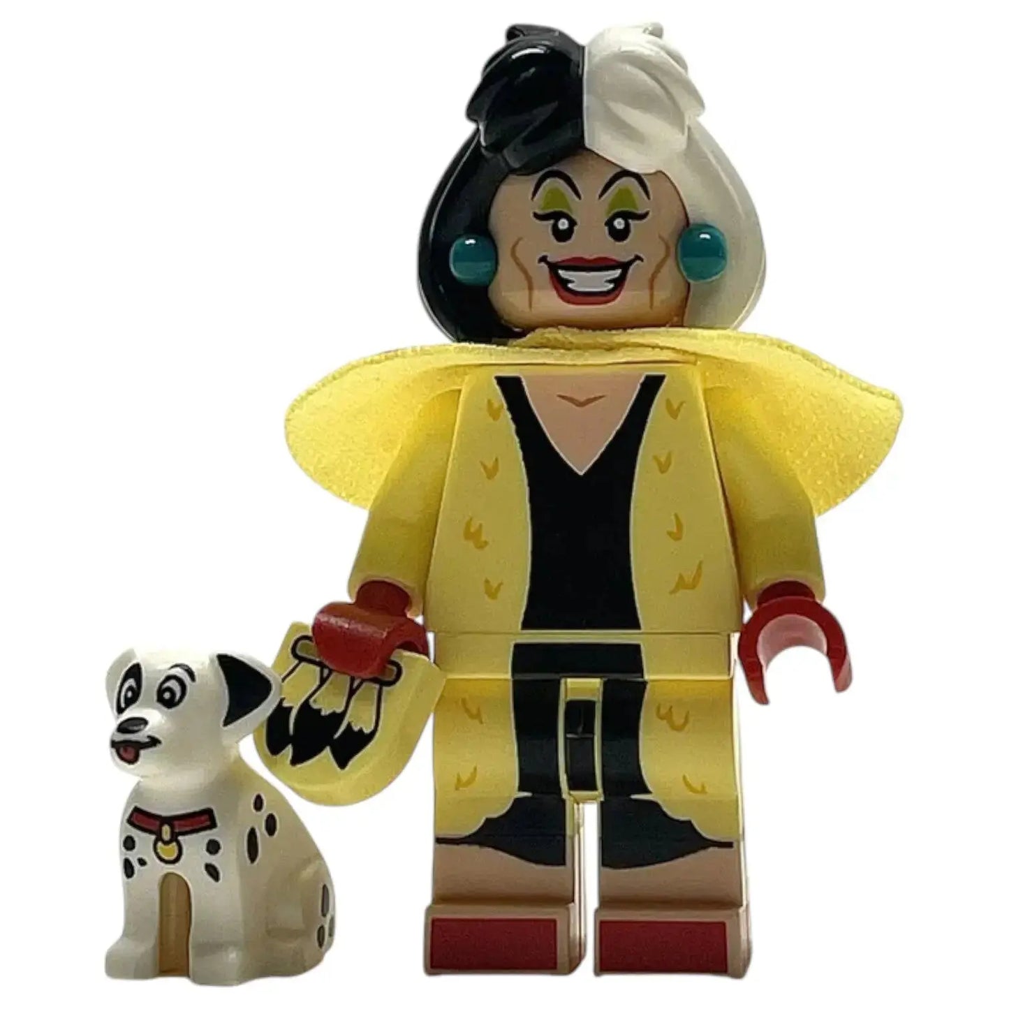 LEGO Disney Minifigur Serie Disney 100 Cruella de Vil & Dalmatinerwelpe - dis104 Spiele Pirat