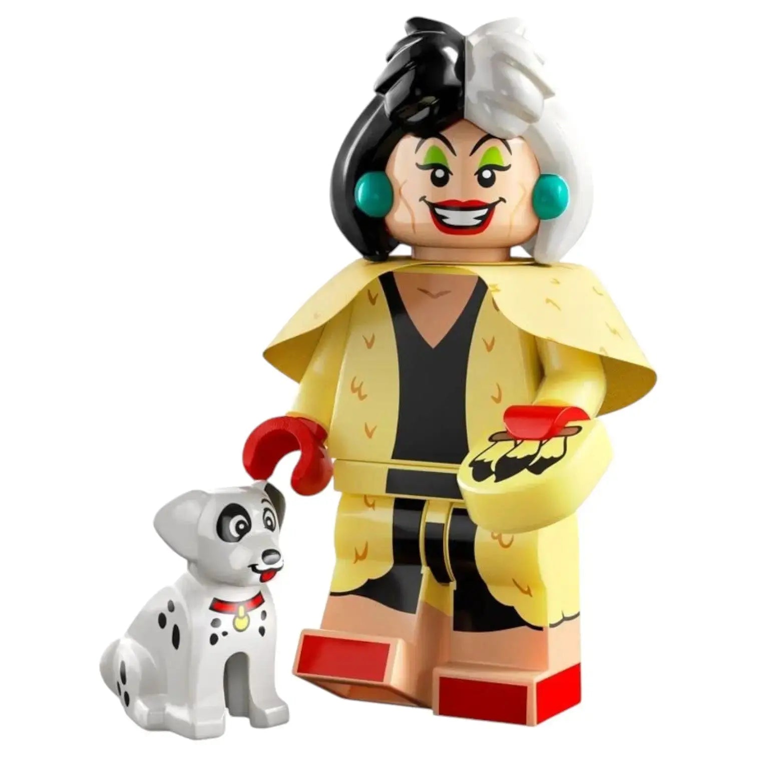 LEGO Disney Minifigur Serie Disney 100 Cruella de Vil & Dalmatinerwelpe - dis104 Spiele Pirat