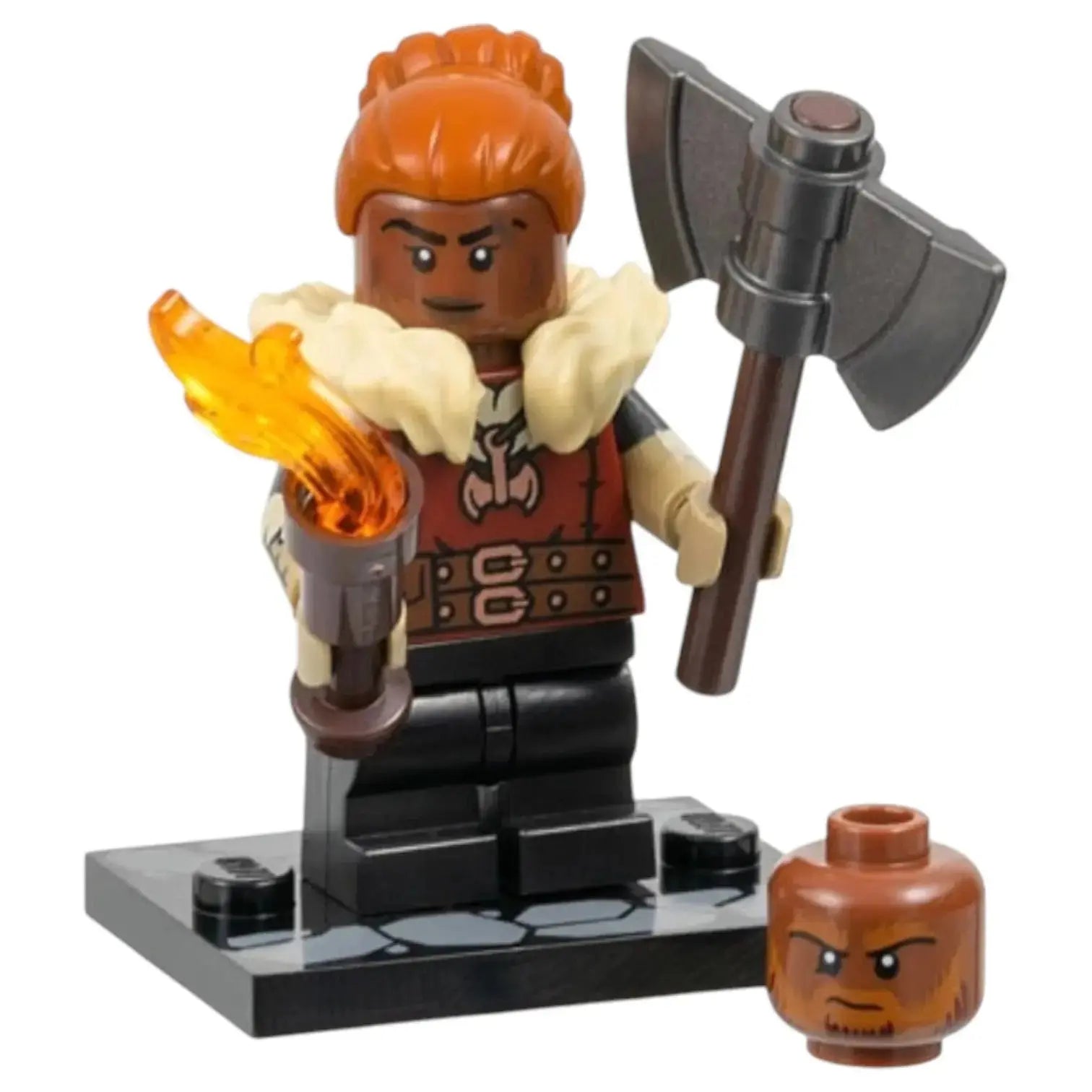 LEGO Dungeons & Dragons Minifigur Zwergen Barbar - coldnd-1 Spiele Pirat