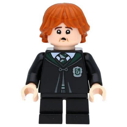 LEGO Harry Potter Minifigur Ron Weasley Black Slytherin - hp287 Spiele Pirat