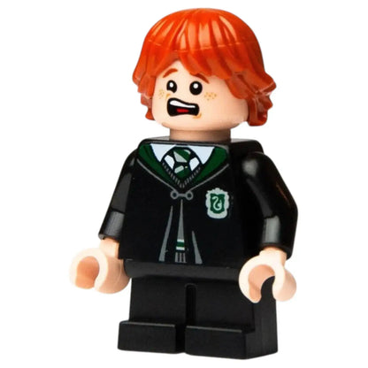 LEGO Harry Potter Minifigur Ron Weasley Black Slytherin - hp287 Spiele Pirat