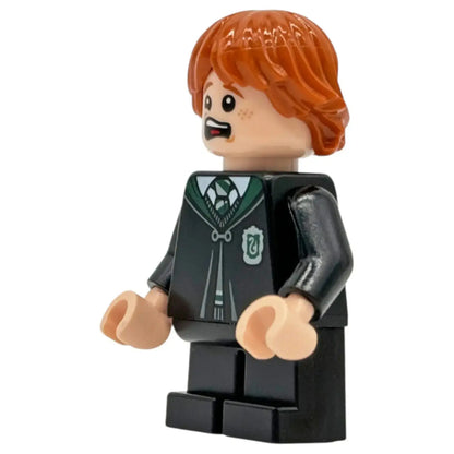 LEGO Harry Potter Minifigur Ron Weasley Black Slytherin - hp287 Spiele Pirat