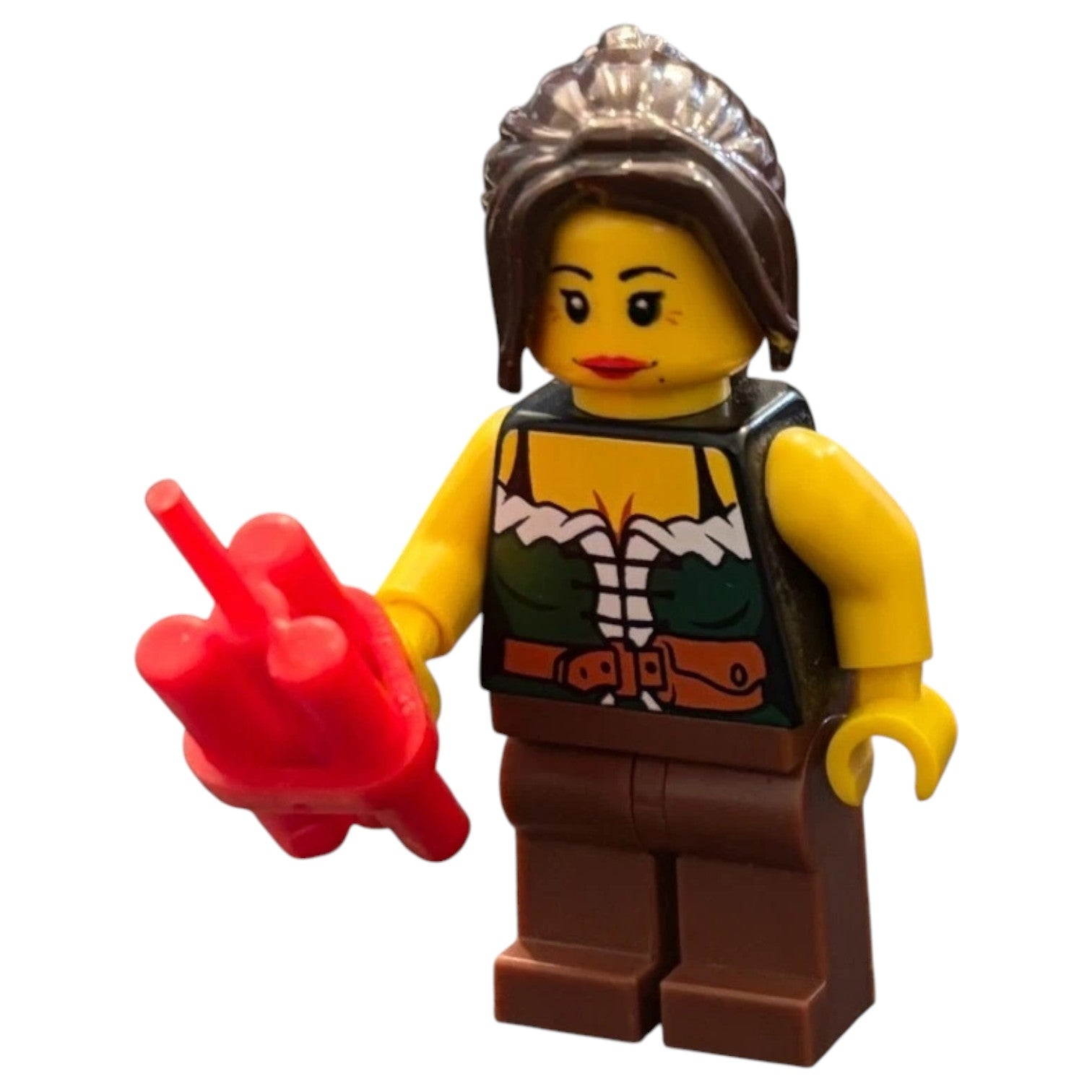 LEGO Ideas Minifigur Goldgräberin - edu022