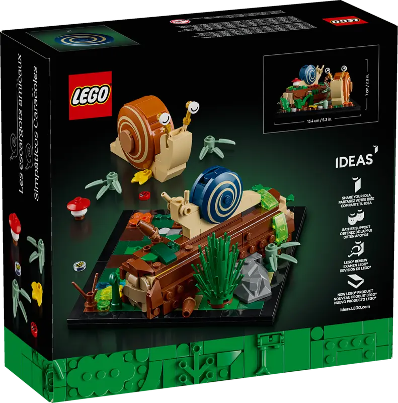 LEGO Ideas Niedliche Schnecken - 40788