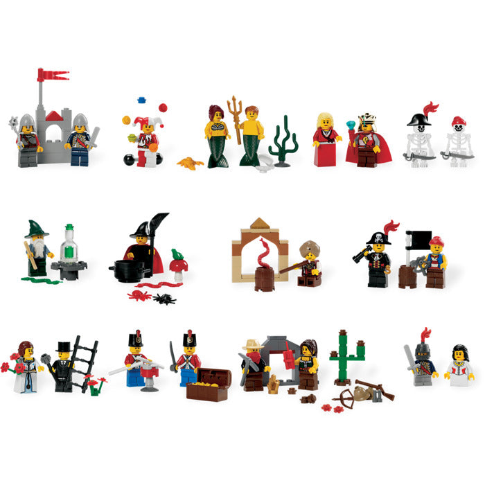 LEGO Limited Education Märchen- und historische Minifiguren Set - 9349