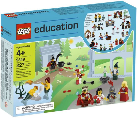 LEGO Limited Education Märchen- und historische Minifiguren Set - 9349
