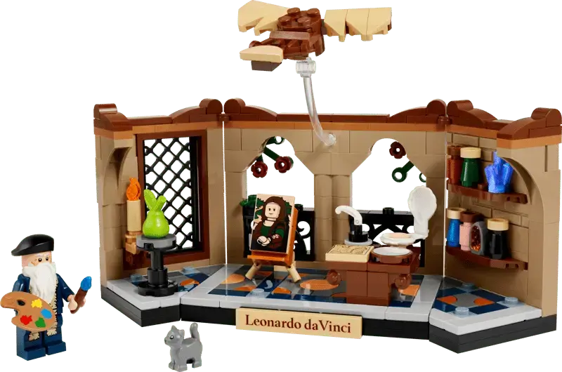 LEGO Limited Set Hommage an Leonardo da Vinci - 40902 Spiele Pirat