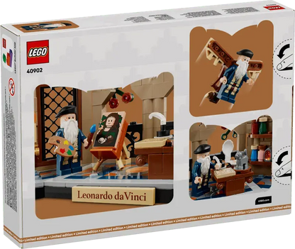 LEGO Limited Set Hommage an Leonardo da Vinci - 40902 Spiele Pirat