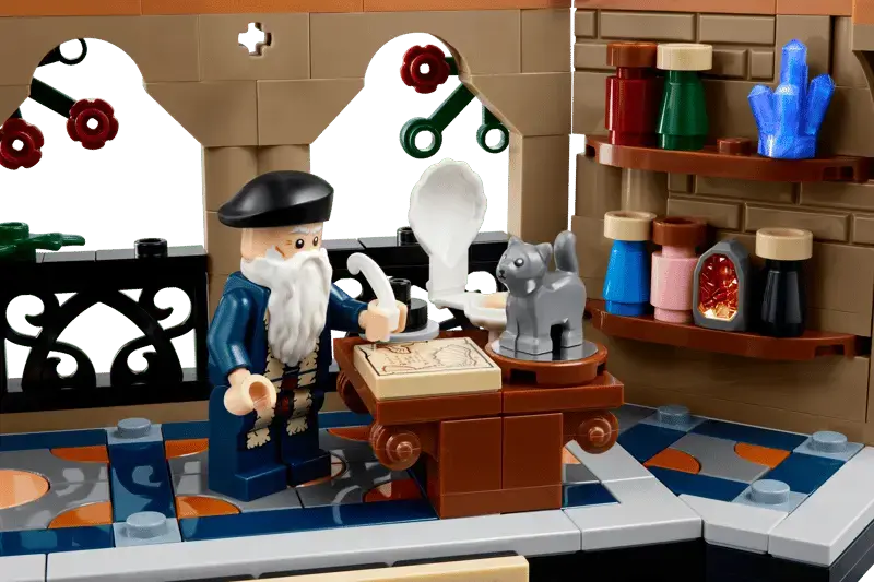 LEGO Limited Set Hommage an Leonardo da Vinci - 40902 Spiele Pirat