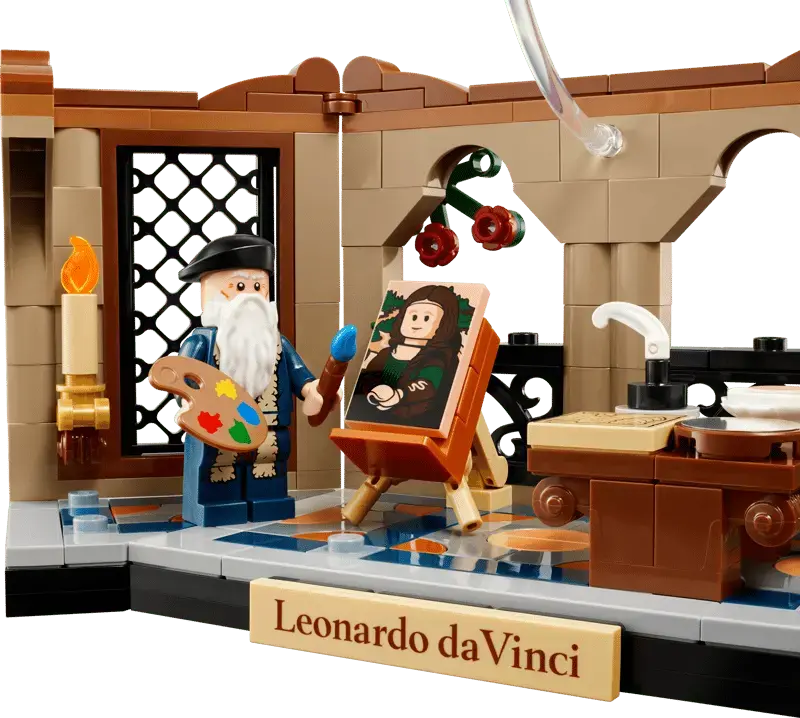 LEGO Limited Set Hommage an Leonardo da Vinci - 40902 Spiele Pirat