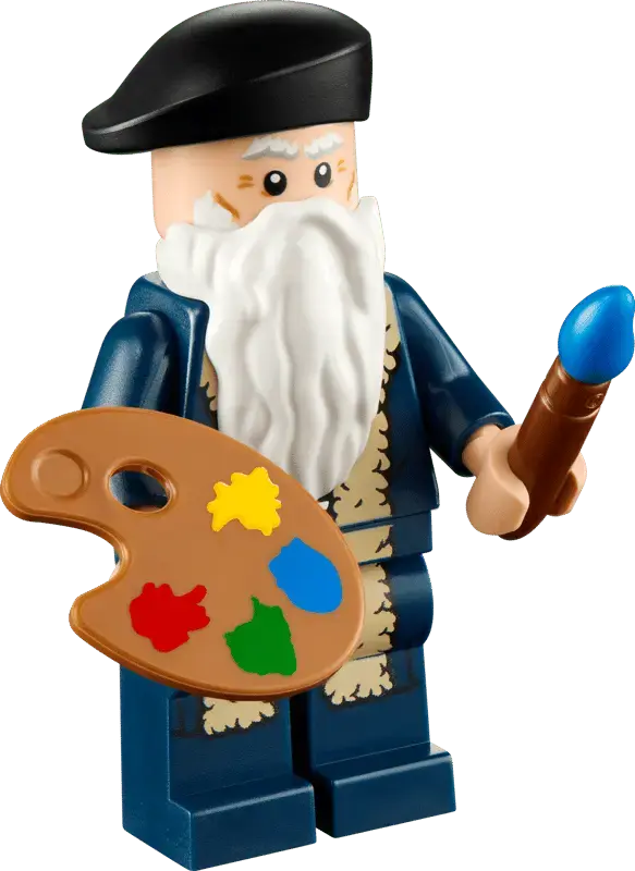 LEGO Limited Set Hommage an Leonardo da Vinci - 40902 Spiele Pirat
