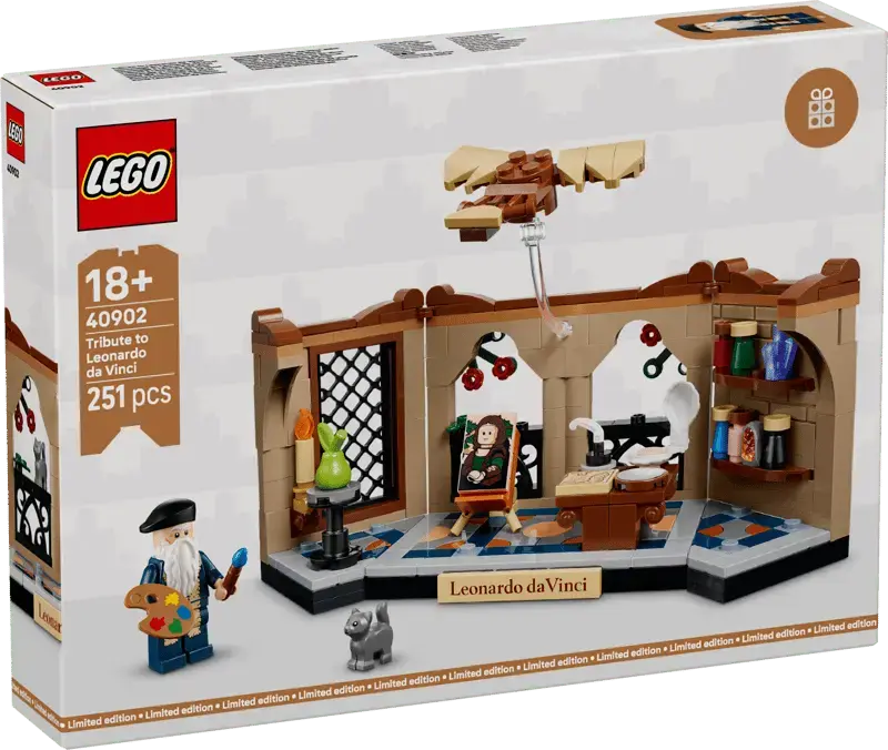 LEGO Limited Set Hommage an Leonardo da Vinci - 40902 Spiele Pirat