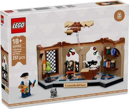 LEGO Limited Set Hommage an Leonardo da Vinci - 40902 Spiele Pirat