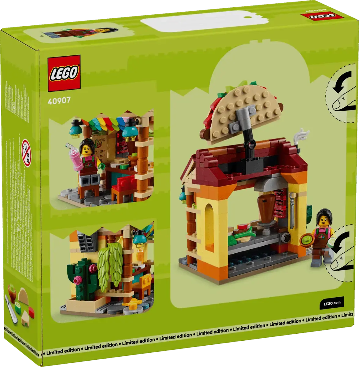 LEGO Limited Set Restaurants der Welt: Mexiko - 40907 Spiele Pirat