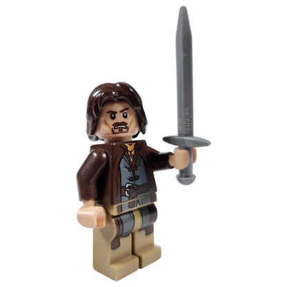 LEGO Lord of the Rings Minifigur Aragorn - lor017 Spiele Pirat