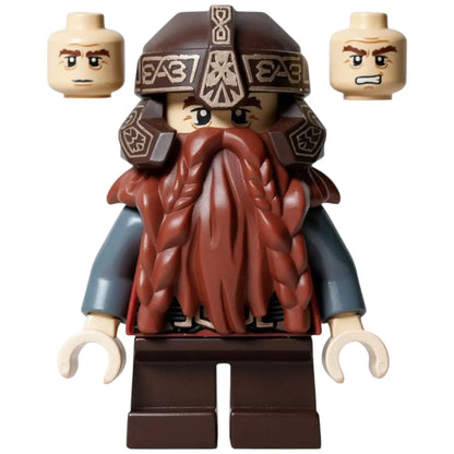 LEGO Lord of the Rings Minifigur Gimli Glóins Sohn - lor013