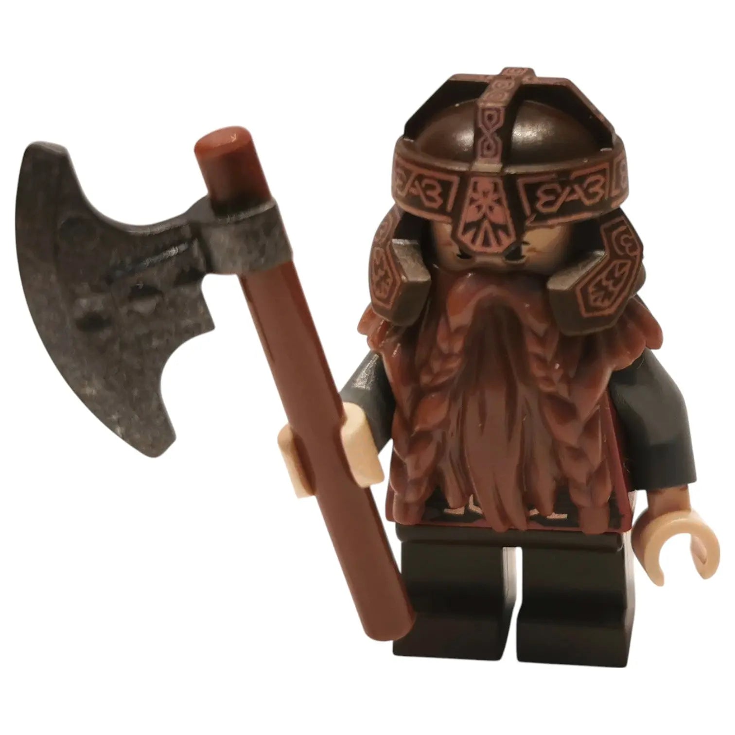 LEGO Lord of the Rings Minifigur Gimli Glóins Sohn - lor013