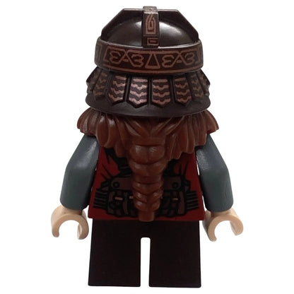 LEGO Lord of the Rings Minifigur Gimli Glóins Sohn - lor013