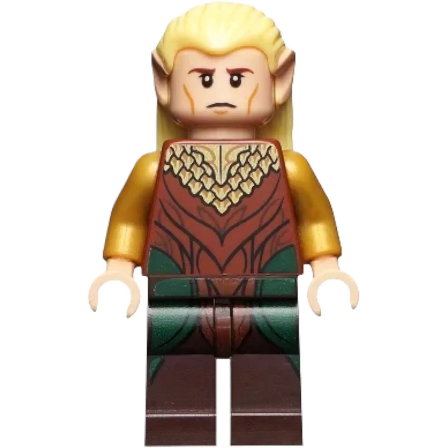 LEGO Lord of the Rings Minifigur Legolas Grünblatt - lor035