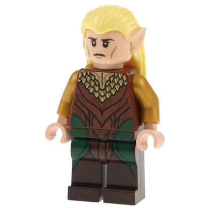 LEGO Lord of the Rings Minifigur Legolas Grünblatt - lor035