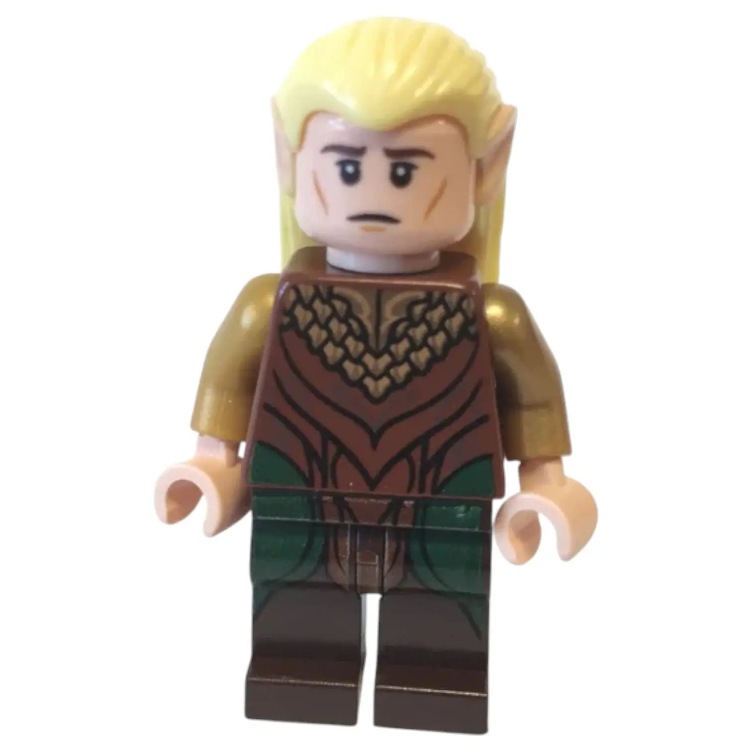LEGO Lord of the Rings Minifigur Legolas Grünblatt - lor035