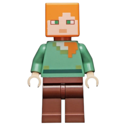 LEGO Minecraft Minifigur Alex mit Schwert - min017 Spiele Pirat