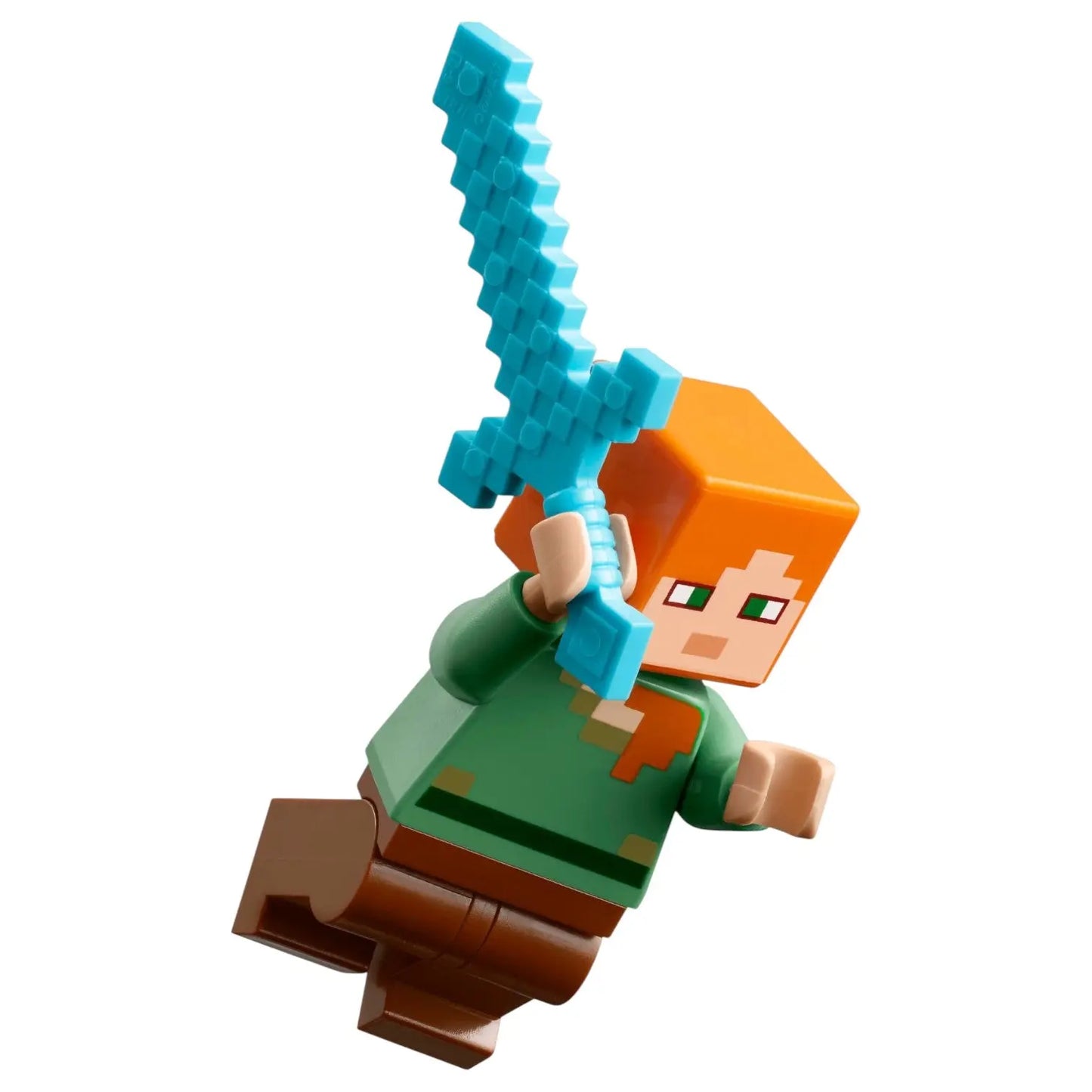 LEGO Minecraft Minifigur Alex mit Schwert - min017 Spiele Pirat