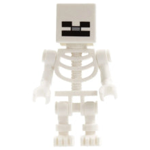 LEGO Minecraft Minifigur Skelett - min011