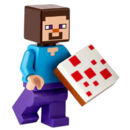 LEGO Minecraft Minifigur Steve - min009 Spiele Pirat