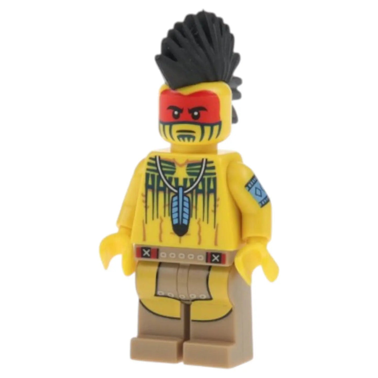LEGO Minifigur Serie 10 Indianer Tomahawk-Krieger - col149 Spiele Pirat