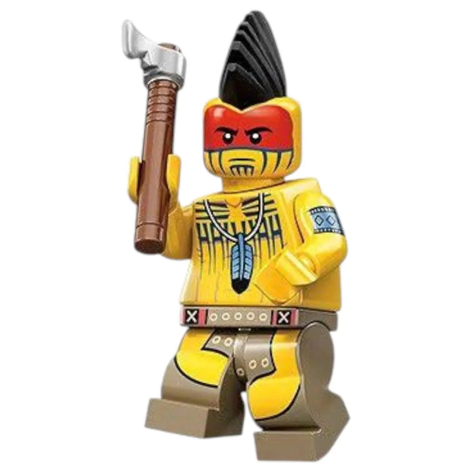 LEGO Minifigur Serie 10 Indianer Tomahawk-Krieger - col149 Spiele Pirat
